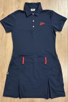 FILA GOLF ネイビー ポロワンピース L
