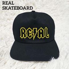 極美品 REAL SKATEBOARD メッシュキャップ ブラック リアル 2025年最新】リアル 帽子の人気アイテム - メルカリ