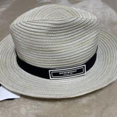 定価27000 EMPORIO ARMANI 麦わら帽子 ユニセックス 58 定価27000 EMPORIO ARMANI 麦わら帽子 ユニセックス 58 - メルカリ