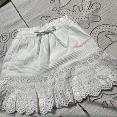美品♡メゾピアノ♡裾レース　スカート♡１２０