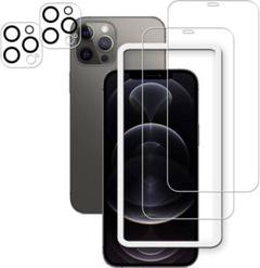 iPhone12 Pro Max 用 ガラスフィルム 2+2 枚セット