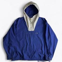 90s J.CREW アノラック ジャケット ブルー 巨人タグ