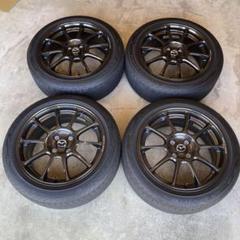 NDロードスター 990S 純正RAYS ZE40 + ナンカンスタッドレス