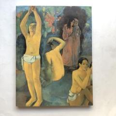 ゴーギャン、【今日はゴーギャンさん】、希少な画集画、新品高級額 額装付 ゴーギャン、【異国のエヴァ】、希少な画集画、新品高級額 額装