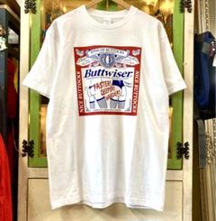 オリジナル Buttwiser Tシャツ L バドワイザー Budweiser