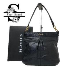 COACH ワンショルダーバッグ レザー ブラック レディース