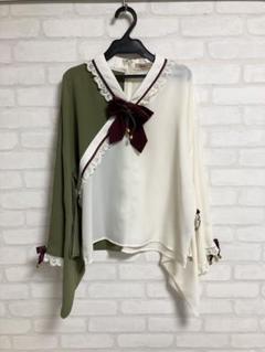 Amavel  春花便りのお茶会シリーズ ブラウス　ブラック ◇春花便りのお茶会シリーズ◇ | Amavel BLOG