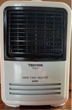 TEKNOS ミニファンヒーター