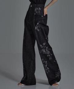 美品　FETICO デニム　パンツ　ブラック　サイズ1 2025年最新】fetico デニムの人気アイテム - メルカリ