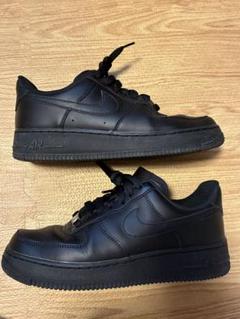 「美品」Nike Air Force 1 ブラック 25cmのサムネイル