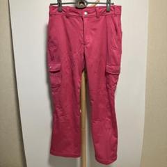 FILA GOLF フィラゴルフ　カーゴパンツ 裏フリース　ピンクのサムネイル