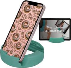 スマホスタンド タブレットスタンド　円形デザイン　グリーン