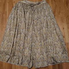 YAECA リバティキュロット　日本製 YAECA (ヤエカ) WRITE CULOTTES LIBERTY / ライトキュロットリバティ