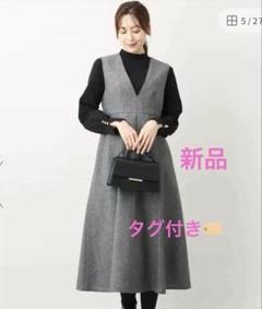 【極美品】イトキン　ジョルジュ　レッシュ　レディース　40号　半袖ワンピース 極美品】イトキン ジョルジュ レッシュ レディース 40号 半袖