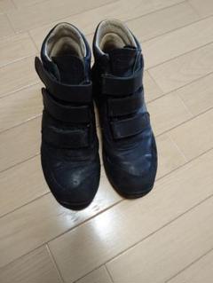 5月いっぱい。ドイツ軍 黒ベルクロスニーカー後期 26センチ