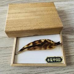本鼈甲ブローチ・べっ甲・べっこう・アクセサリー・No.210713