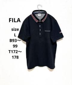 フィラ メンズポロシャツ L ゴルフ ワンポイントロゴ