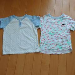 ユニクロ パジャマ上のみ 90 Tシャツ 100 セット