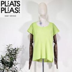 激レア！PLEATS PLEASE プリーツプリーズ size４⭐︎変形カットソー 美品 PLEATS PLEASE プリーツプリーズ カットソー トップス