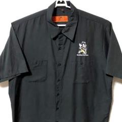 REDKAP L XL 半袖 黒 ブラック 企業ロゴ シャツのサムネイル
