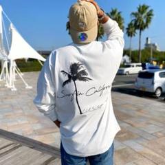 背中で目立つ⭐︎LUSSO SURF パームツリーロンT スウェット　Lサイズ⭐︎ 背中で目立つ⭐︎LUSSO SURF パームツリーロンT スウェット L