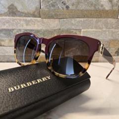BURBERRY バーバリー　サングラス セルロイド ブラウン レオパード　茶のサムネイル