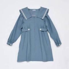 最終お値下げです。　rurumu: ルルムウ ワンピース 水色 WALL - rurumu: ワンピースの通販 by のあ まとめ購入値引き