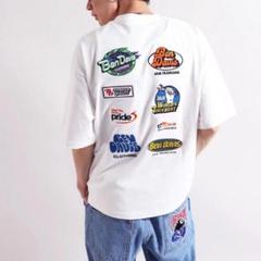 ベンデイビス マルチワッペン オーバル刺繍Tシャツ Lサイズ