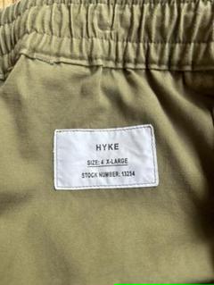 HYKE カーゴパンツ 4 X-LARGE 2025年最新】HYKE メンズ ワークパンツ・カーゴパンツ