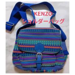 KENZO 幾何学模様 ショルダーバッグ　ヴィンテージのサムネイル
