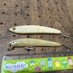 超絶希少　アロワナ　マクビル　ハンドメイド　夜光貝　ルアー 超絶希少 アロワナ マクビル ハンドメイド 夜光貝 ルアー ルアー