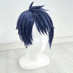アズール　ツイステ　完成ウィッグ　セット済み　コスプレ アズール・アーシェングロット(ディズニー ツイステッド