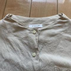 ESSEME 麻レーヨン　長袖シャツのサムネイル