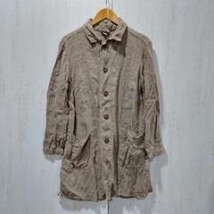 ARMEN（アーメン）フランス製・ヘリンボーン生地ワークジャケット size2 ARMEN（アーメン）フランス製・ヘリンボーン生地ワーク