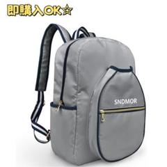 SNDMOR ピックルボールバッグ ユニセックス ブラック 黒 リュック バッグ SNDMOR ピックルボールバッグ ユニセックス ブラック 黒