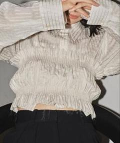 TODAYFUL（トゥデイフル）の「TODAYFUL Stripe Gather Bustier