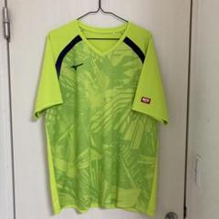 Mizuno 卓球ユニフォーム2XL ライムグリーン　JTTA