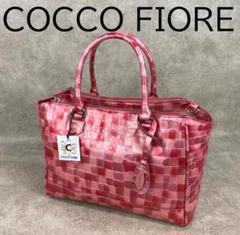 バッグ cocco FIORE コッコフィオーレ COCCO FIORE ハンドバッグ 型押し パテント