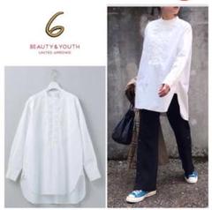 ＜6(ROKU)＞PIN TUCK SHIRT/シャツ ◆のサムネイル