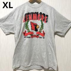 90s 古着　ヴィンテージ　Tシャツ　 ロゴプリント　大きめ　USA製　XL