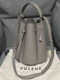 POLENEポレーヌ Numéro Huit トープ カヌレバッグ