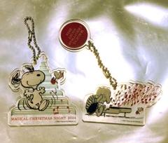 SNOOPYコンサート　マジカル・クリスマス・ナイト2024アクリルキーホルダー