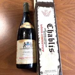 シャブリ　chablis お酒　1990年製　未開封 シャブリ chablis お酒 1990年製 未開封 - メルカリ