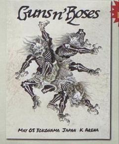 会場限定 Guns N' Roses ガンズアンドローゼズ ポスター グッズ GUNS N' ROSES (ガンズ・アンド・ローゼズ) Appetite For