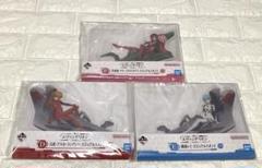 一番くじ エヴァンゲリオン ビジュアルスタンド　3個セット　アスカ　レイ　マリ