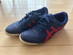 【中古】アシックス ゴルフシューズ 青 26.0㎝