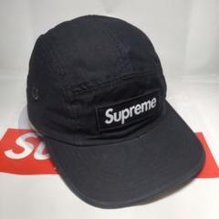 Supreme 24FW Military Camp Cap Black