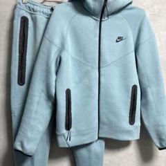 海外限定] NIKE テックフリース セットアップ デニムターコイズ