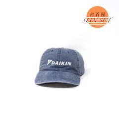90s DAIKIN ダイキン ビンテージ キャップ 企業 ロゴ 刺繍 ブルー