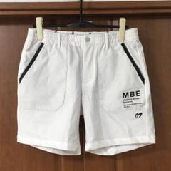 マスターバニー　パーリーゲイツ　ハーフパンツ　ロゴ　白　メンズ　L 5 ズボン 758-3232601-1.jpg
